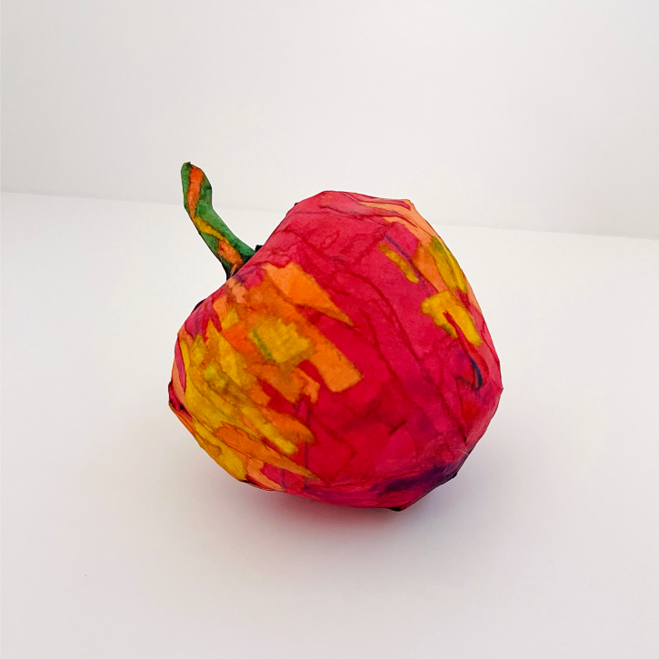 Paper Mache Fruit, Apple