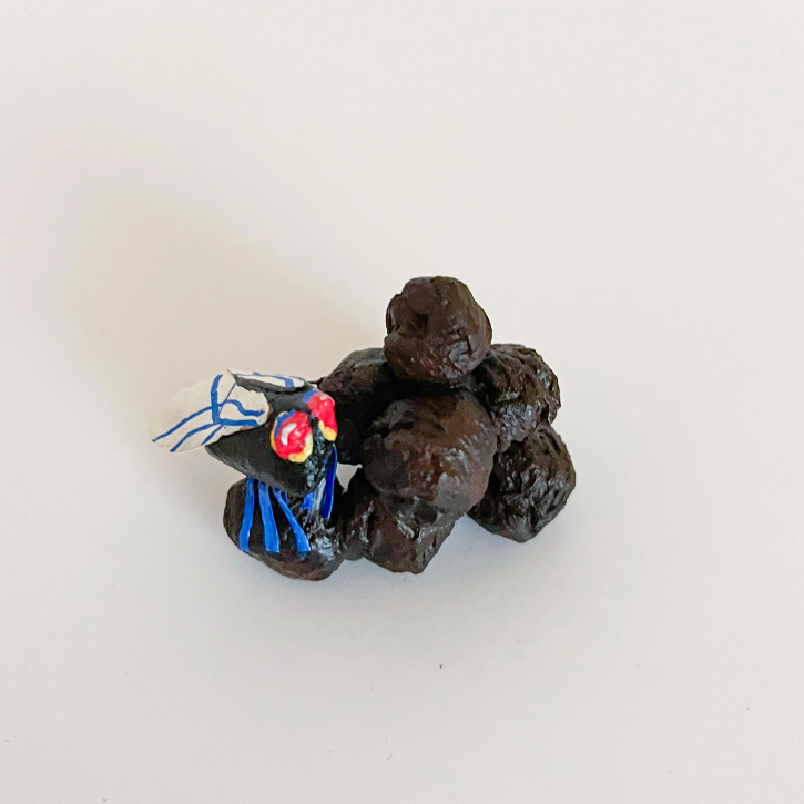 Paper Mache Fly on Poop